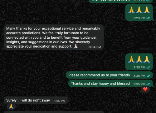 Happy Customer.